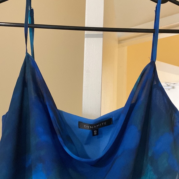 mini royal blue dress - Picture 2 of 8